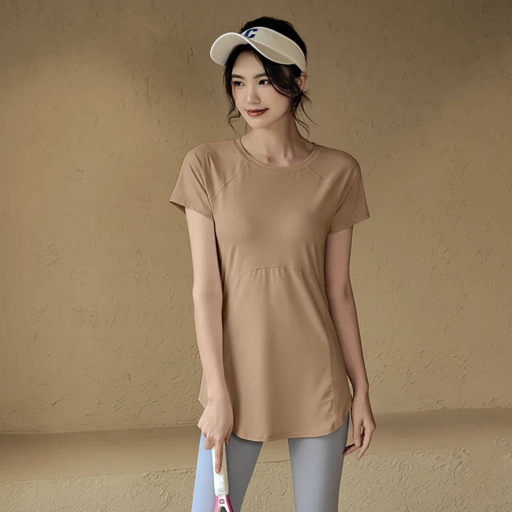 Quick-drying slimming short sleeves