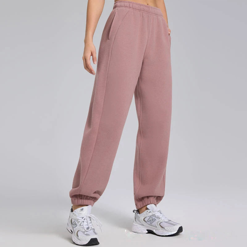 Autumn and winter thickened, Comfortable and loose, Slimming running sports leggings slacks