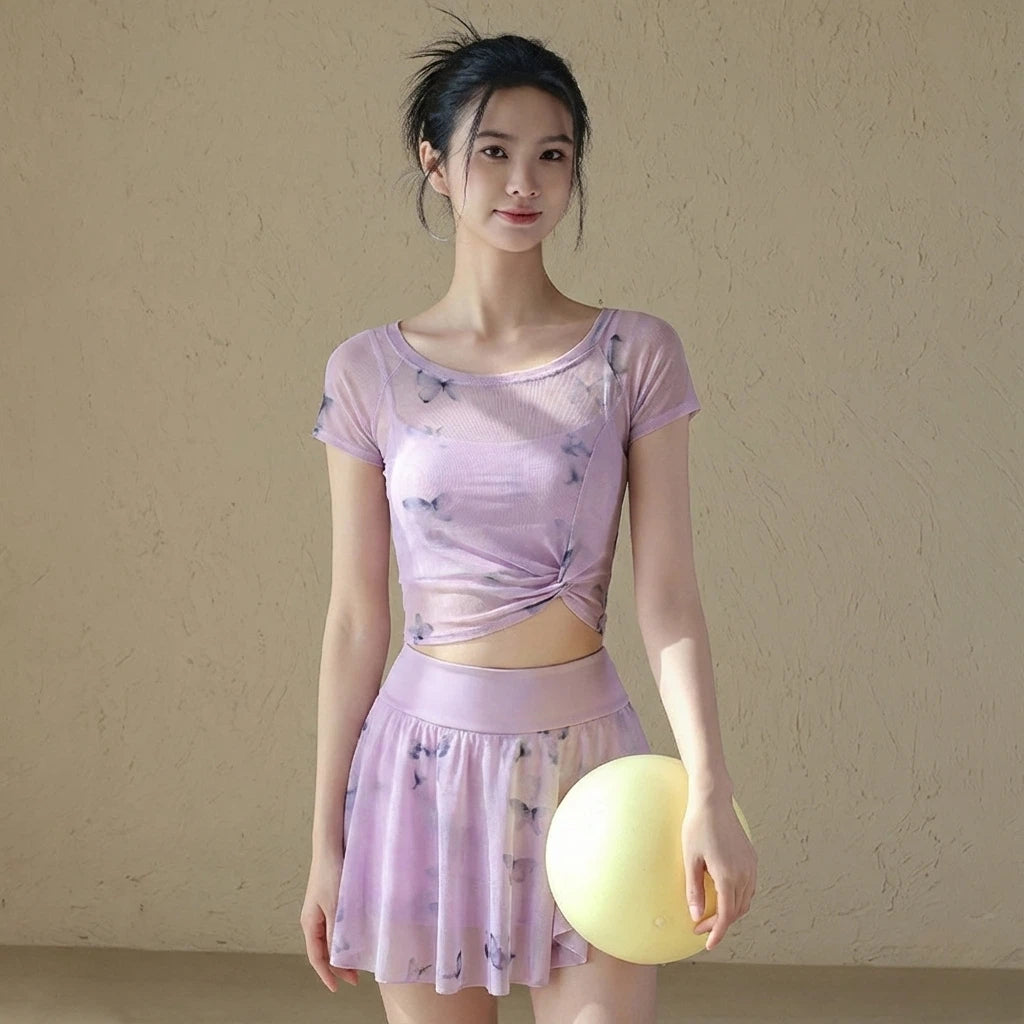 Chinese-style mesh top