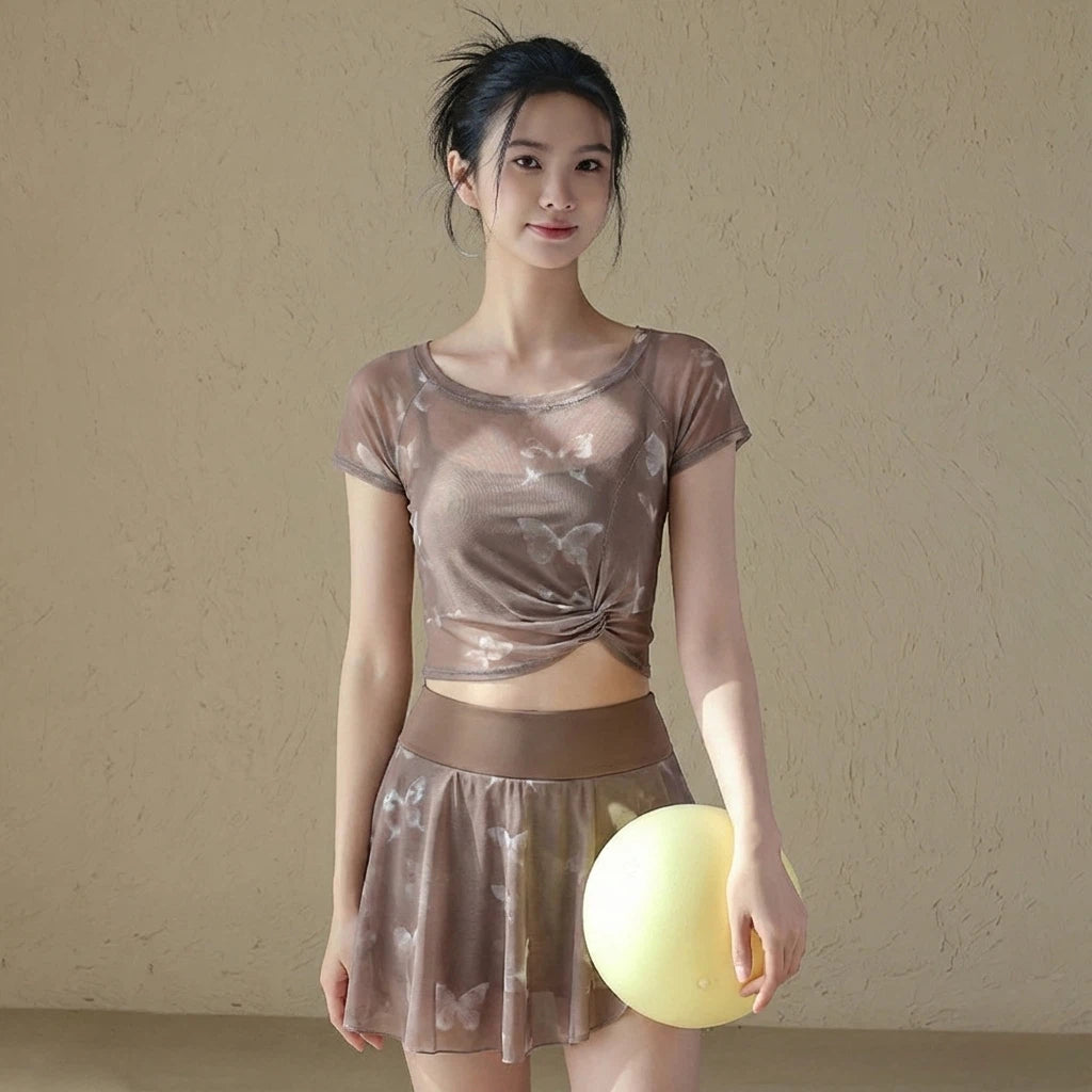 Chinese-style mesh top