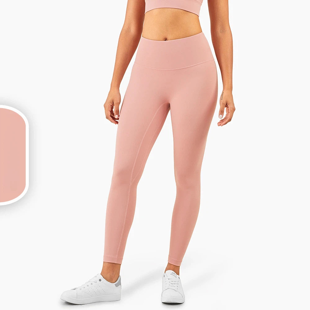 Cropped pants are worn outside the anti-roll edges