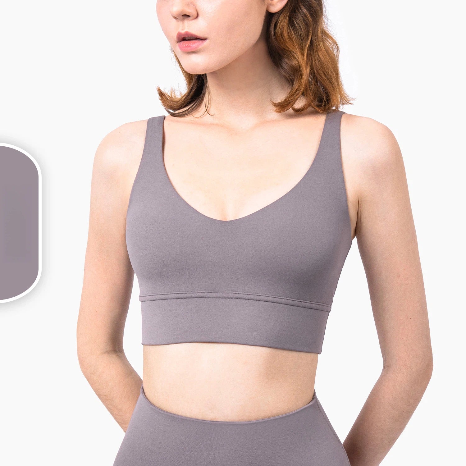 Wide-shouldered U-back gym vest