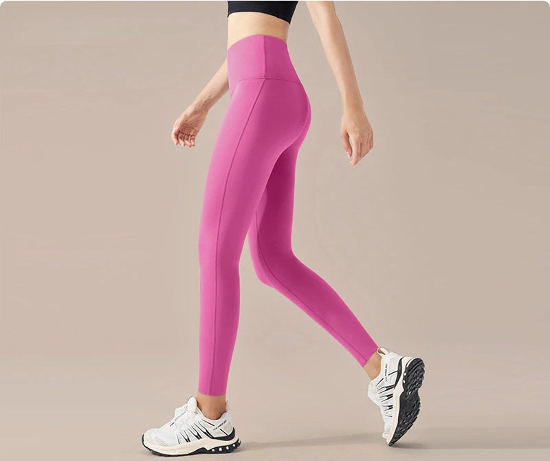 Bright dopamine slimming yoga tight trousers