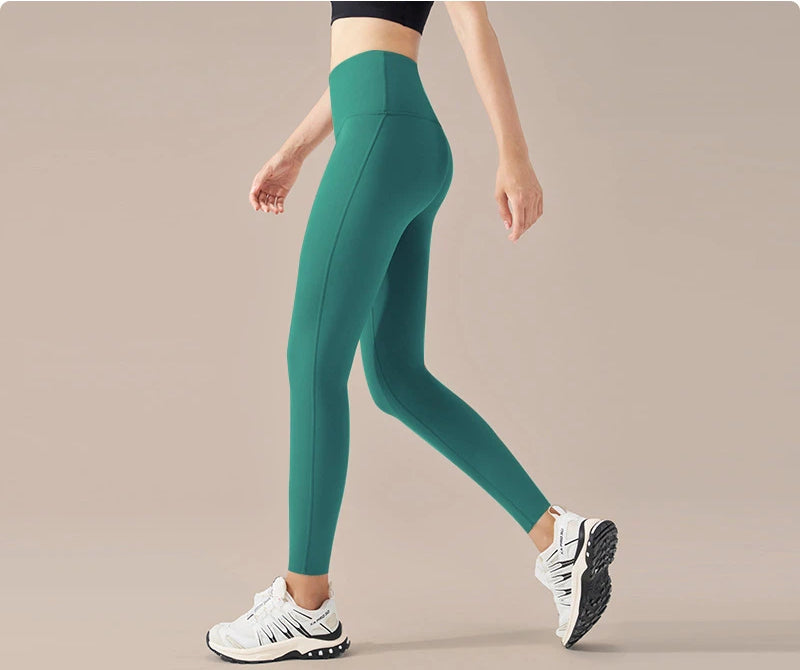 Bright dopamine slimming yoga tight trousers