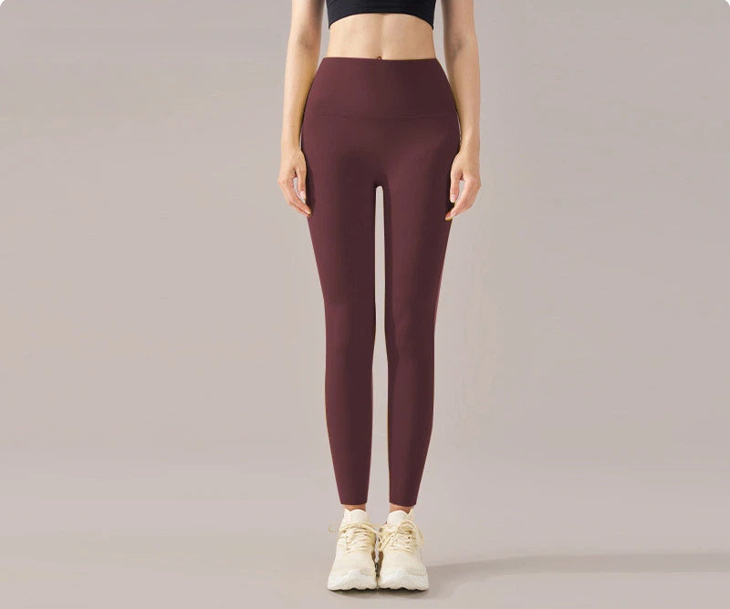 Bright dopamine slimming yoga tight trousers