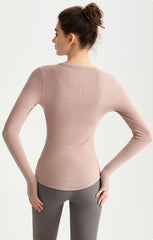 High-elasticity slim-fitting tight-fitting running sweat-absorbing quick-drying clothing