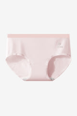 7A antibacterial simple solid color mid-rise cotton girls' underwear