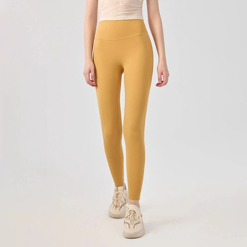 Peach buttocks lift tight slimming sports fitness trousers