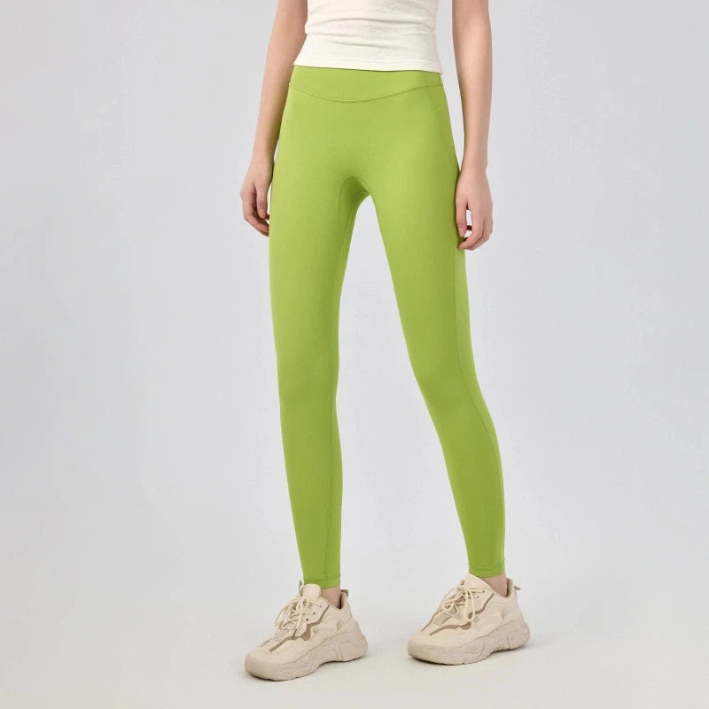 Peach buttocks lift tight slimming sports fitness trousers