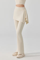 Covering the buttocks to prevent embarrassment and flared trousers