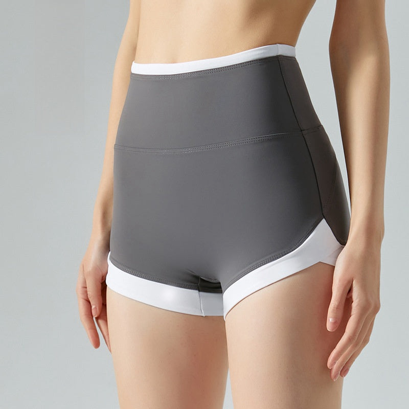 Quick-drying peach buttocks three-point pants