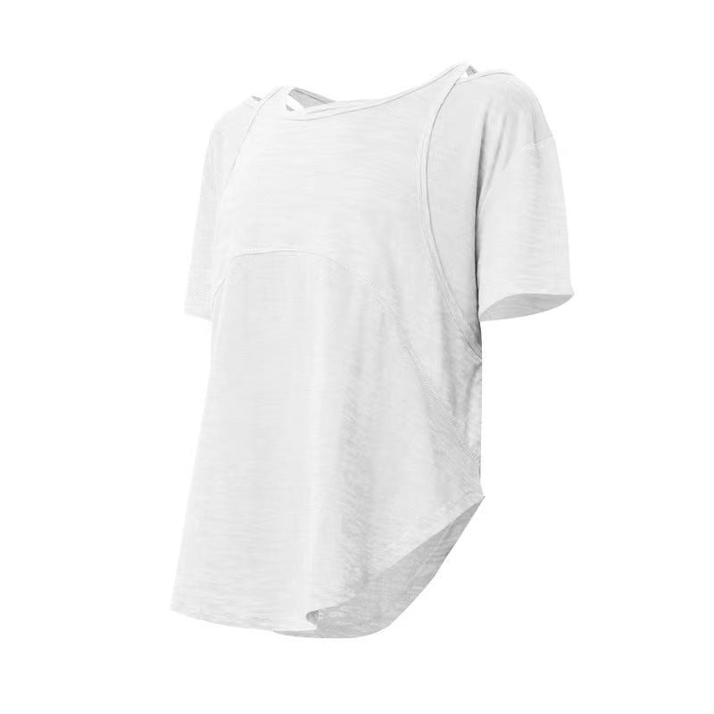 Quick-Drying Off-Shoulder Short Sleeve
