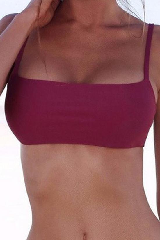 Cami Straps Bikini Top