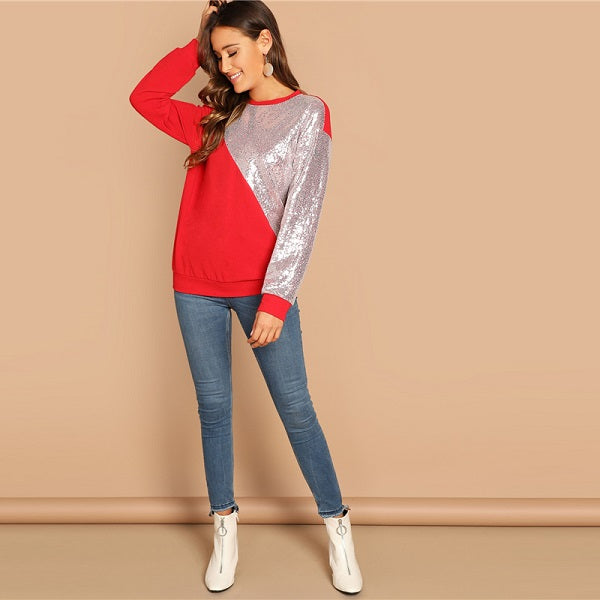 Autumn Elegant Higstreet Women Sweatshirts