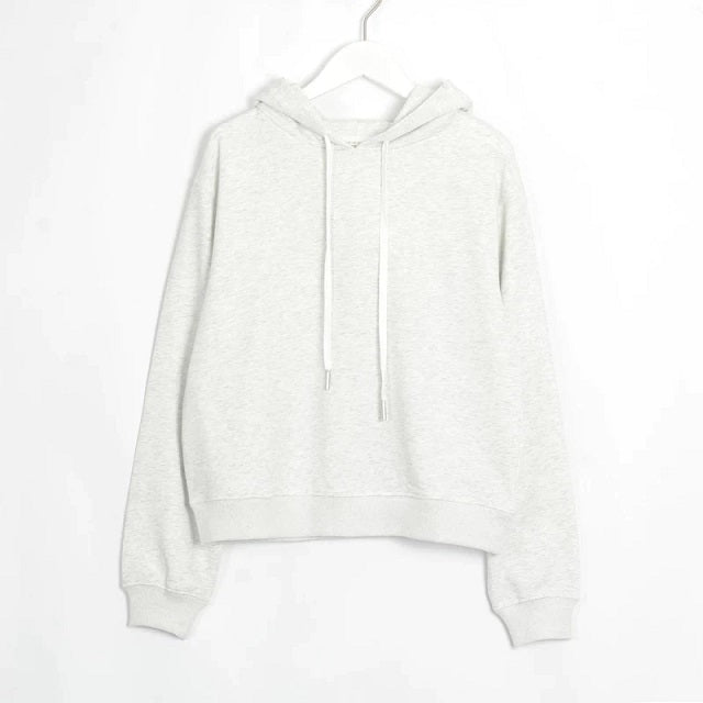 Basic Cotton Sweatshirts Sets Early Waist Pants Casual Suits Street Wear