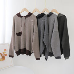 Batwing Long Sleeve Loose Pullover Sweater