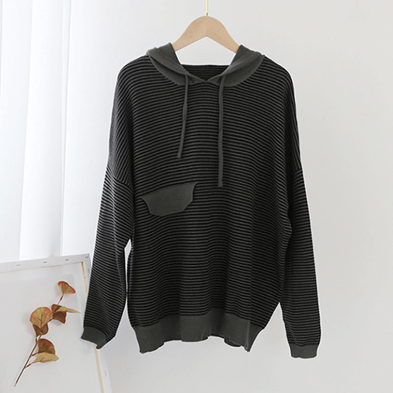 Batwing Long Sleeve Loose Pullover Sweater