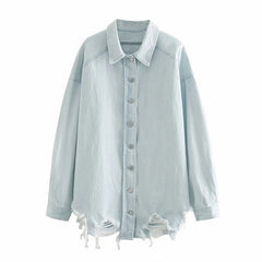 Batwing Long Sleeve Oversized Jacket