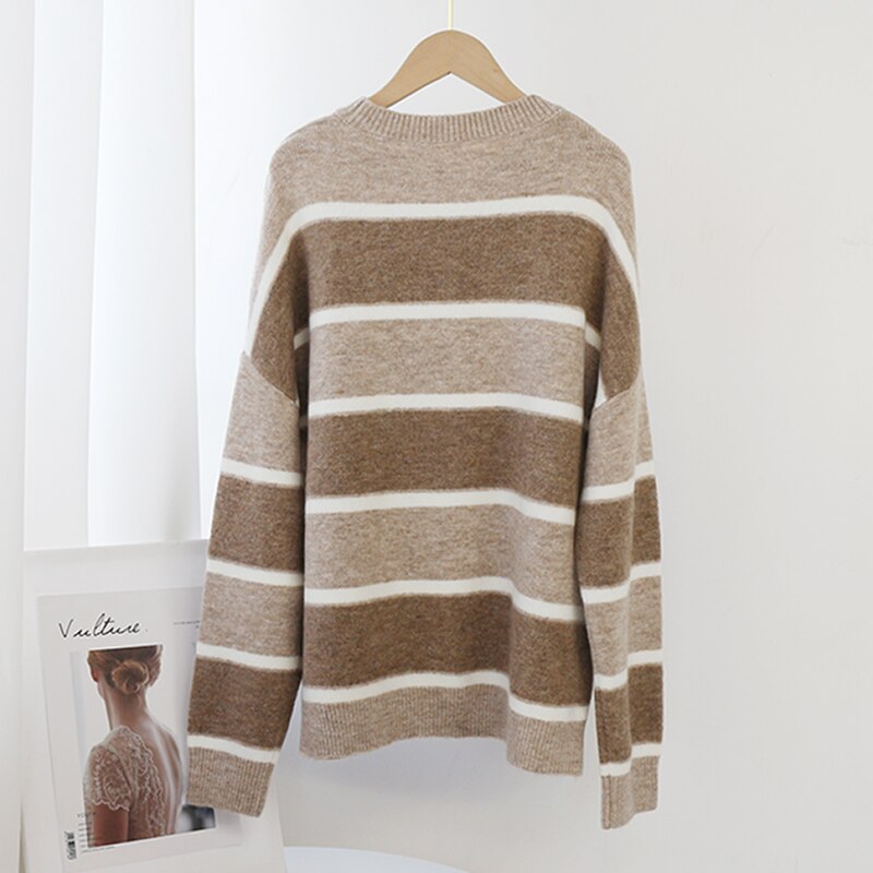 Batwing Long Sleeve Soft Knitted Sweater