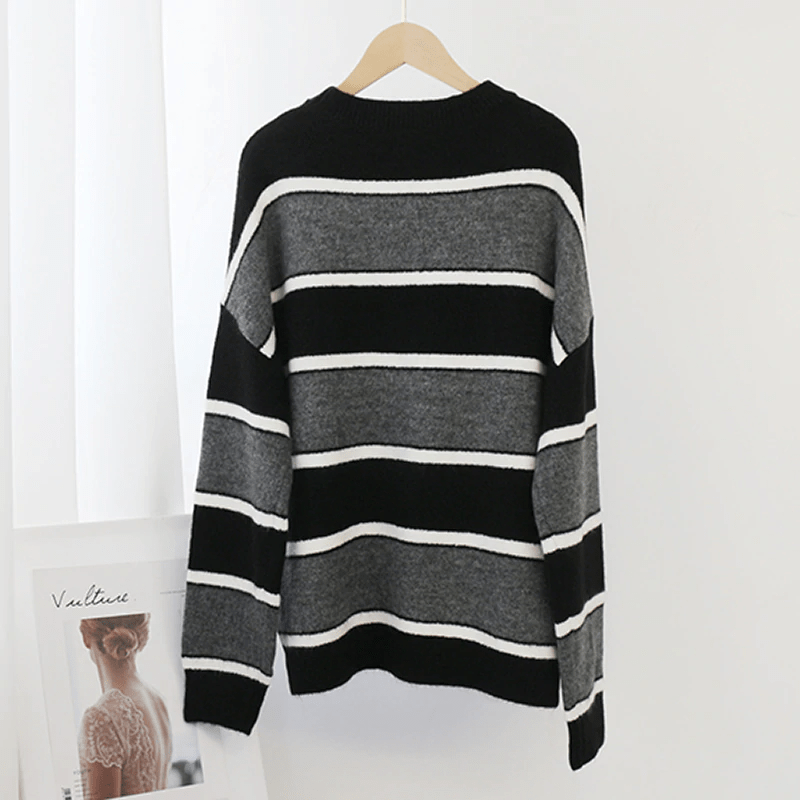 Batwing Long Sleeve Soft Knitted Sweater