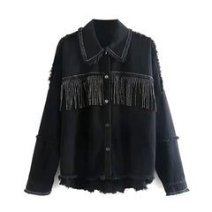 Batwing Long Sleeve Streetwear Coat