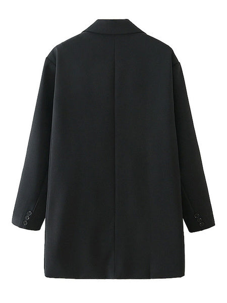 Blazer Turn down Collar Long Sleeve Casual Jackets