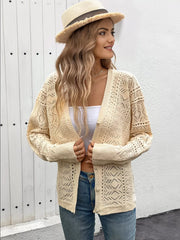 Cardigans Acrylic Buttons Long Sleeves V-Neck Street Wear Sweaters