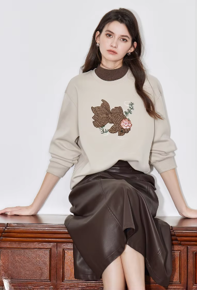Casual Original Design Heavy Craftsmanship Pattern Hoodies