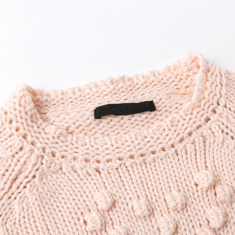 Casual O-Neck Long Sleeve Sweaters