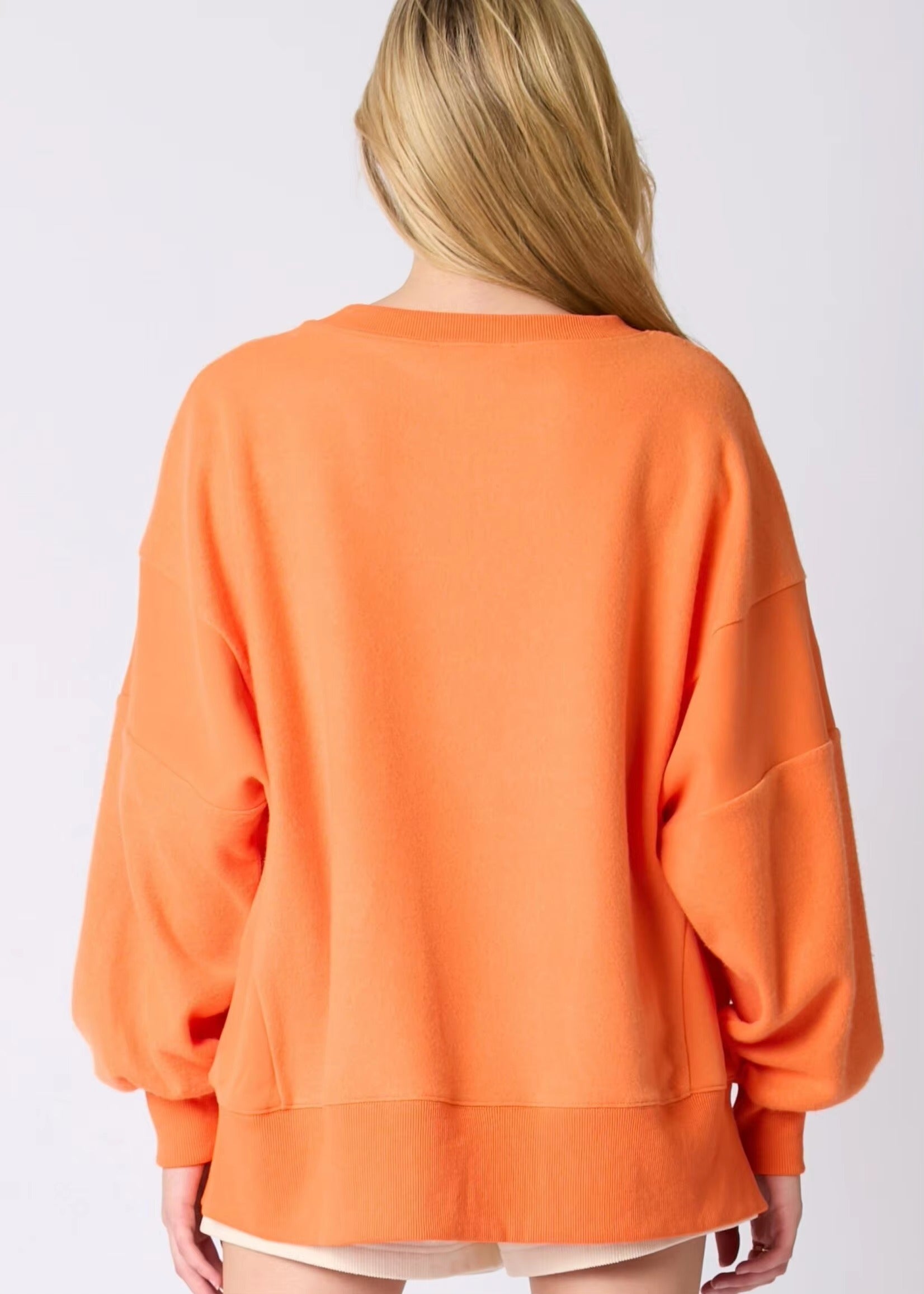 Casual Pullover Long Sleeve Crew Neck Halloween Cartoon Hoodie