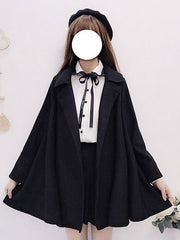 Casual Sweet Lolita Cape Coats Overcoat Outwears