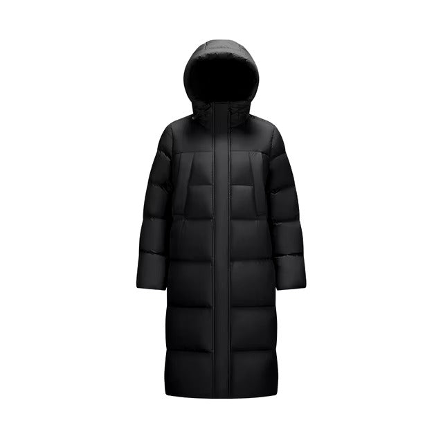Casual Three-Proof Versatile Long Length Loose Hooded Coat
