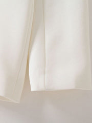 Casual Turndown Collar Long Sleeve Blazers