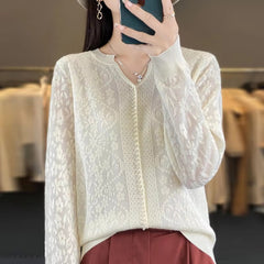Casual knitted V- Neck pullover high quality Thin cashmere sweater