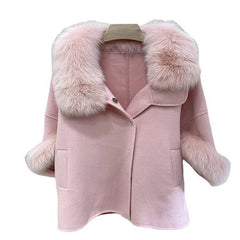 Chic lovely Woolen Double Sided Cashmere Coat