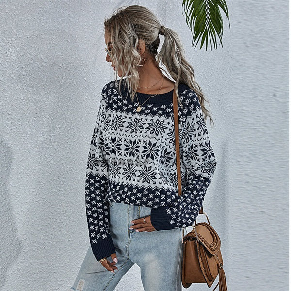 Christmas Round Neck Knitwear
