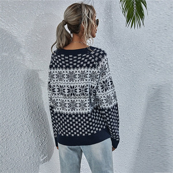 Christmas Round Neck Knitwear