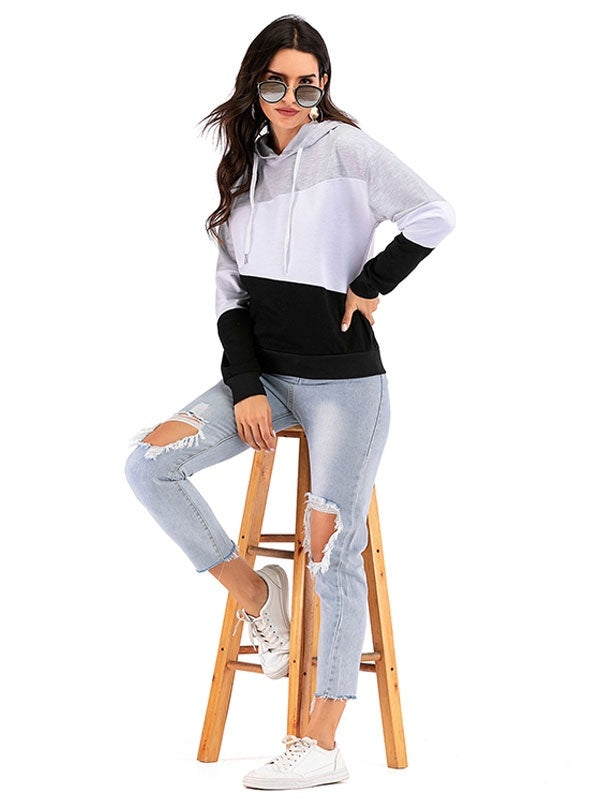Cotton Classic  Hooded Sweatshirt Cozy Active Outerwear