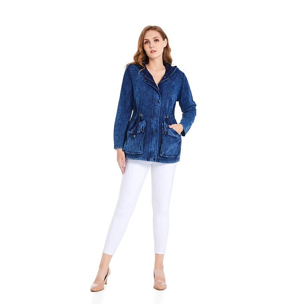 High Flexibility Casual jeans Vest Knitted Denim