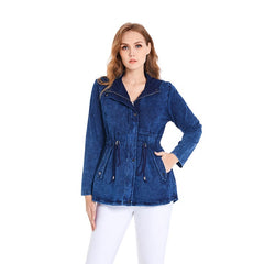 Denim Jacket High Flexibility Jacket Hoodie