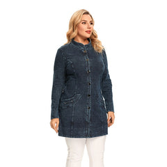 Denim Jacket for Premium Stretch Knitted