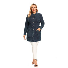 Denim Jacket for Premium Stretch Knitted