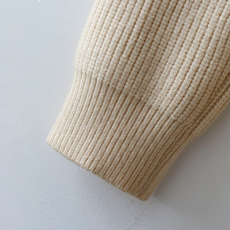 Elegant V Neck Solid Cardigan