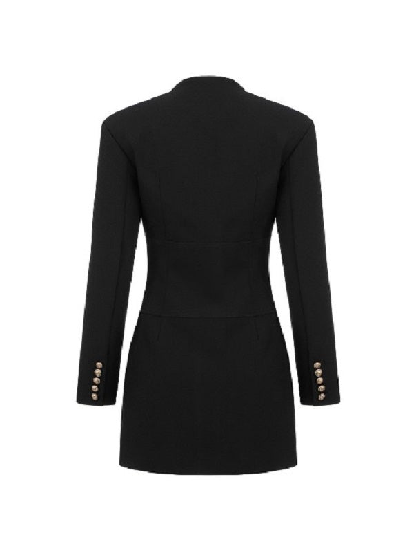 Fashion Button Blazer
