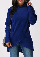 Fashion Casual Long Sleeve Hooded Sweater