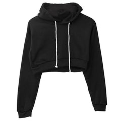 Fashion Casual Plain Hoodies Sweatshirt Coat Sports Pullover Tops