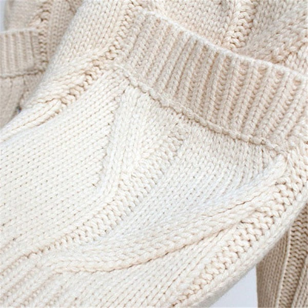 Fashion Letter Embroidery Knitted Single Breasted Cardigan