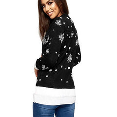 Fashion Round Neck Letter Pattern Ugly Sweater