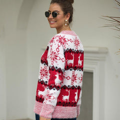 Fashion Round-neck Long Sleeve Knitwear