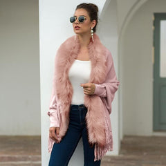 Fashion Solid Color V-Neck Long Sleeve Sweater